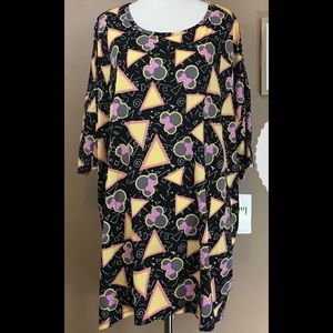 LuLaRoe Disney Irma Tunic, Sz 2XL